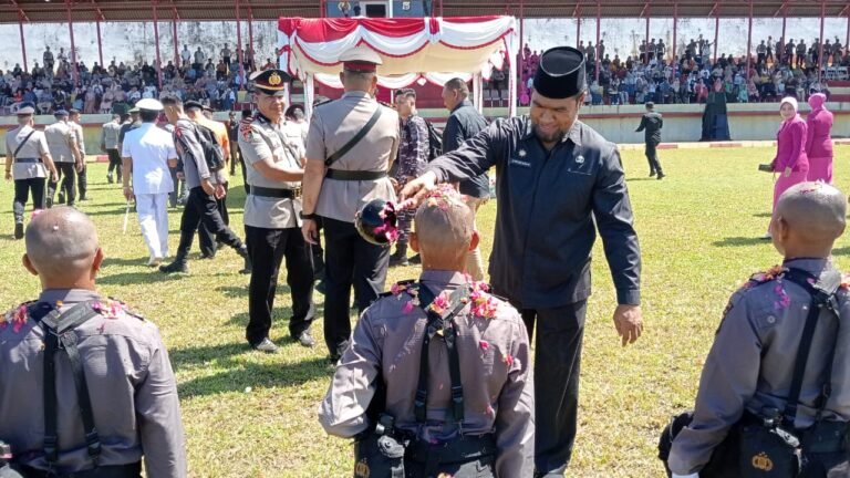 128 Siswa Bintara Polri Mengikuti Upacara Pendidikan Pembentukan Bintara Polri Tahun 2025