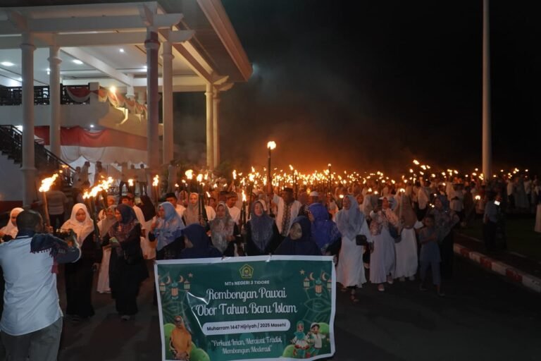 Merayakan Tahun Baru Islam, Pemkot Tidore Gelar Pawai Obor