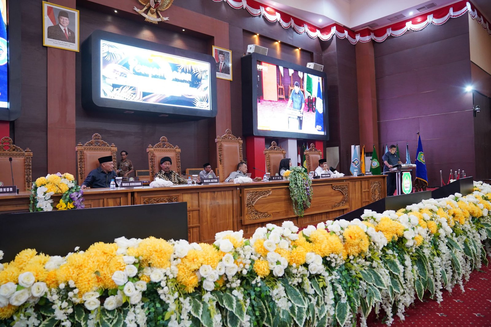 Wakil Gubernur Hadiri Paripurna Pandangan Umum Fraksi Terhadap Ranperda APBD TA 2024