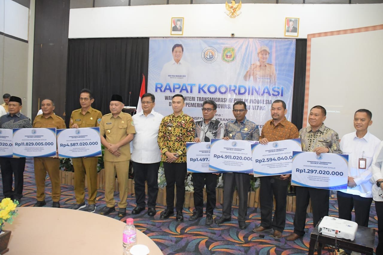 Pemkot Tidore Kepulauan Dapat Bantuan 1 Milyar Lebih Dari Kementrian Transmigrasi