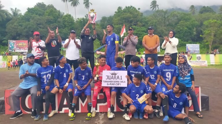Walikota Secara Resmi Menutup Turnamen G-Mar Cup I