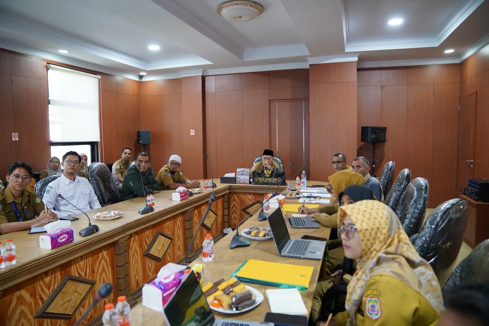 Restrukturisasi Layanan Kesehatan, Sarbin Sehe Terima Jajaran RSJ Sofifi