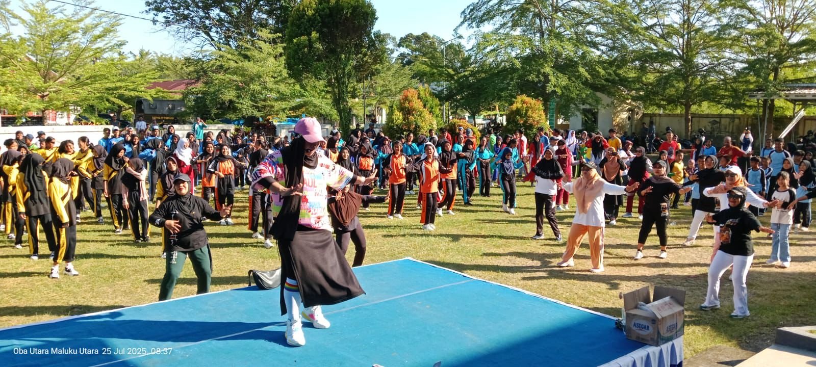 Melalui Senam Literasi, Pemprov Malut Terus Akselerasi Minat Baca Anak dan Masyarakat