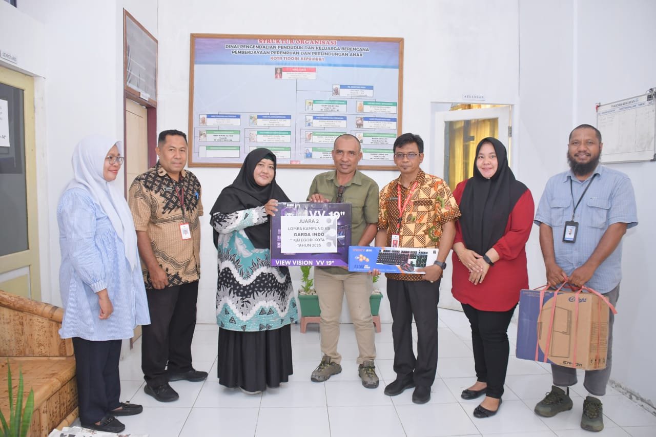 Pemda Tidore Kepulauan Meraih Juara II Kategori Lomba Kampung KB Pada Harganas ke 32