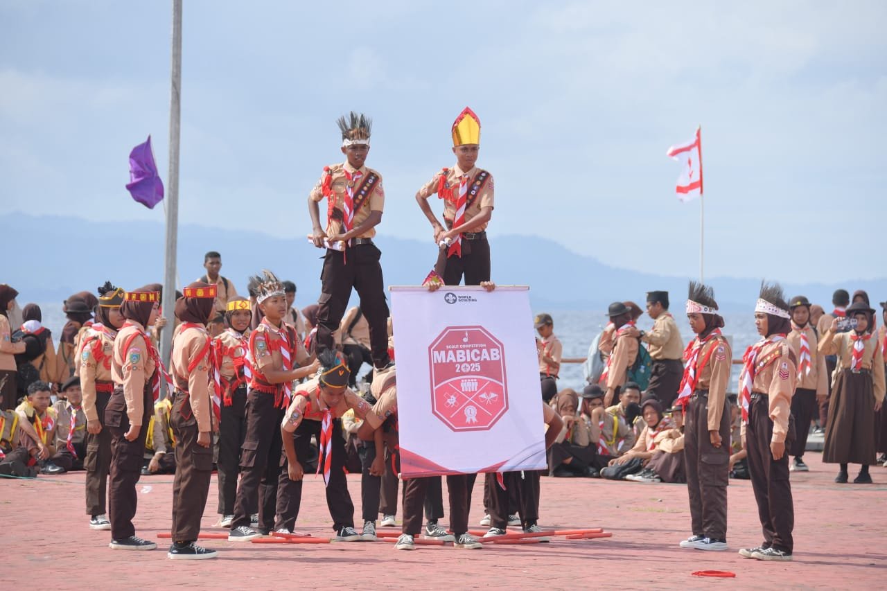 Ahmad Laiman Pimpin Upacara HUT Pramuka ke-64 Tahun 2025