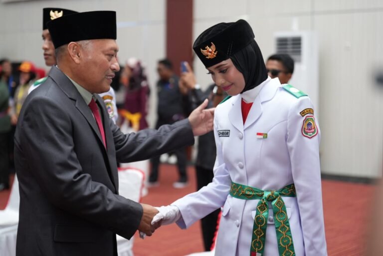 30 Putra-Putri Terbaik Maluku Utara Dikukuhkan sebagai Paskibraka 2025