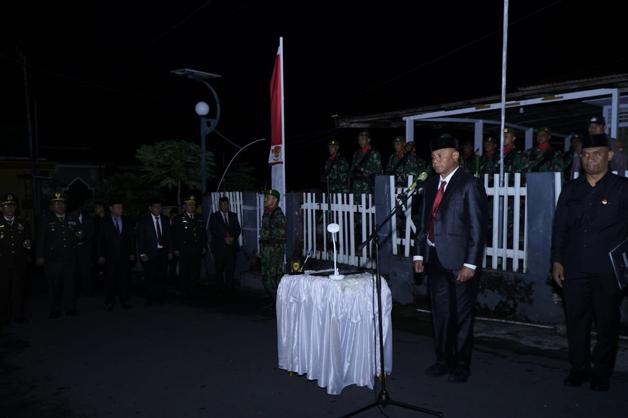 Pemkot Tidore Gelar Apel Kehormatan dan Renungan Suci di Makam Pahlawan Sultan Nuku