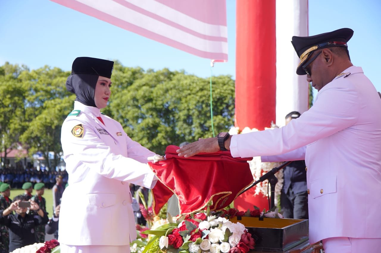 Muhammad Sinen Jadi Inspektur Upacara HUT ke- 80 Kemerdekaan RI