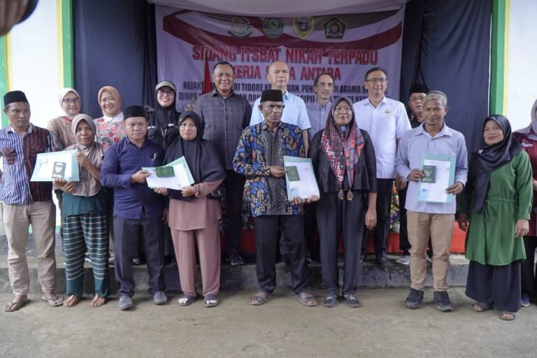 Pemda Gelar Sidang Itsbah Nikah Terpadu, Sejumlah Pasangan Tercatat Secara Resmi