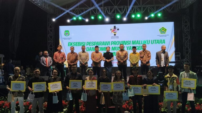 Eksebisi Pesparawi dan Musik Yangere Maluku Utara 2025 Resmi Ditutup