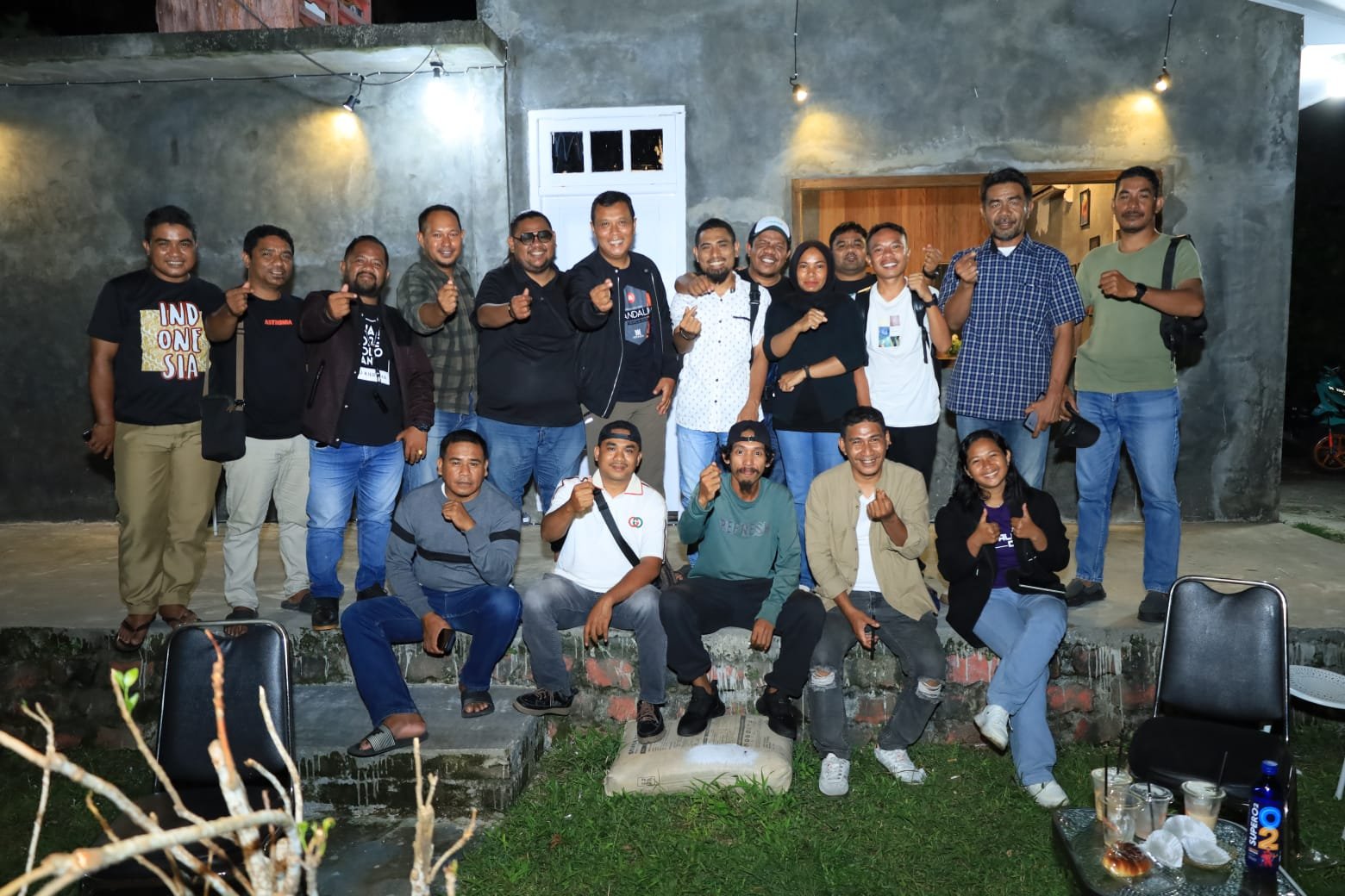 Ngopi Bareng Bersama Kwatak, Dandim: Media Sebagai Mitra Strategis TNI