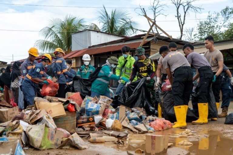 Sinergi Harita Nickel dan Masyarakat Kawasi, 4,5 Ton Sampah Berhasil Diangkut