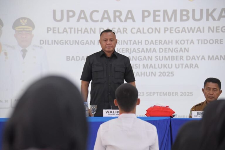 Buka Latsar CPNS Golongan III, Walikota: Tingkatkan SDM dan Implementasikan Diunit Kerja Masing-Masing