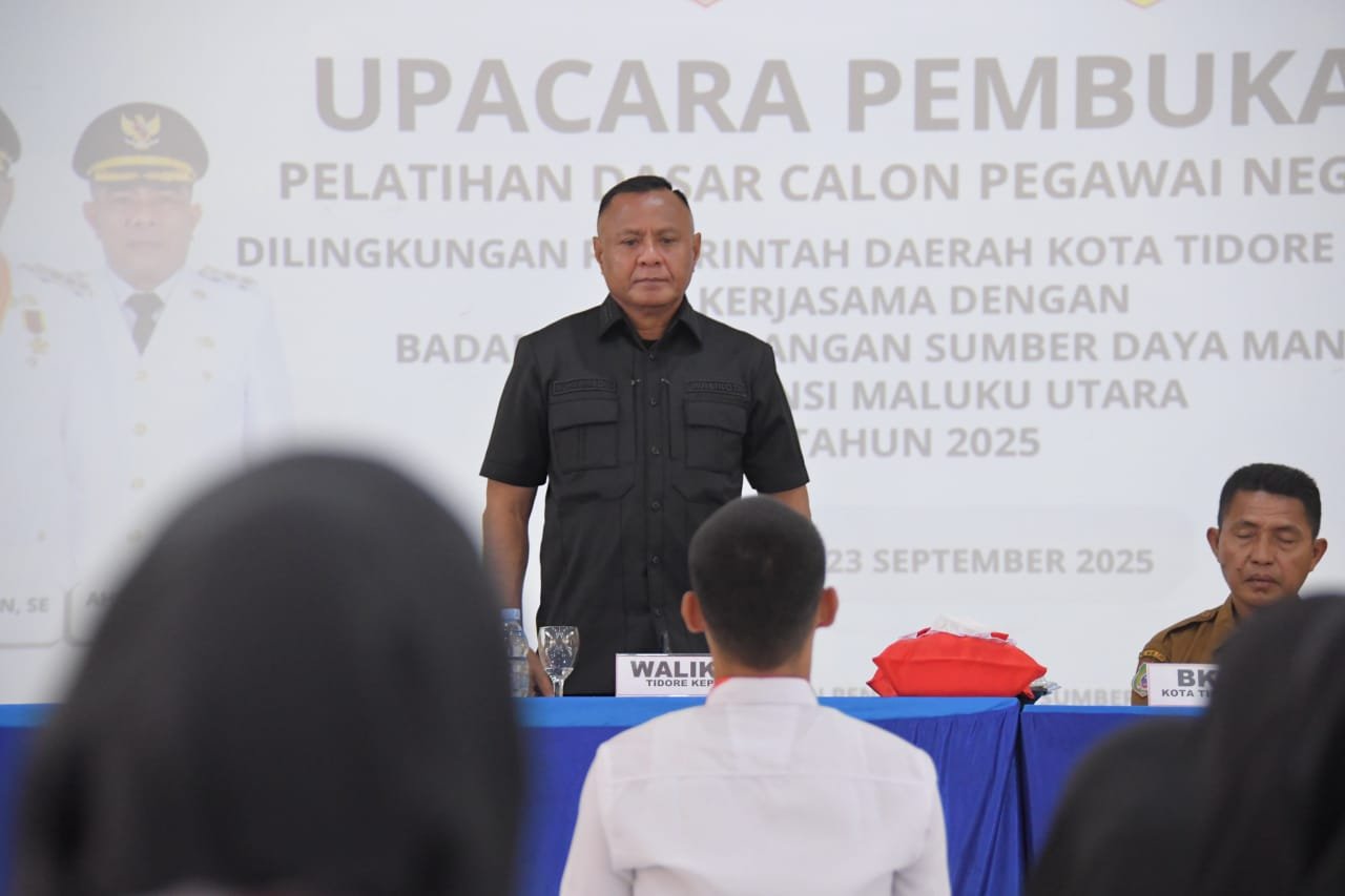 Buka Latsar CPNS Golongan III, Walikota: Tingkatkan SDM dan Implementasikan Diunit Kerja Masing-Masing