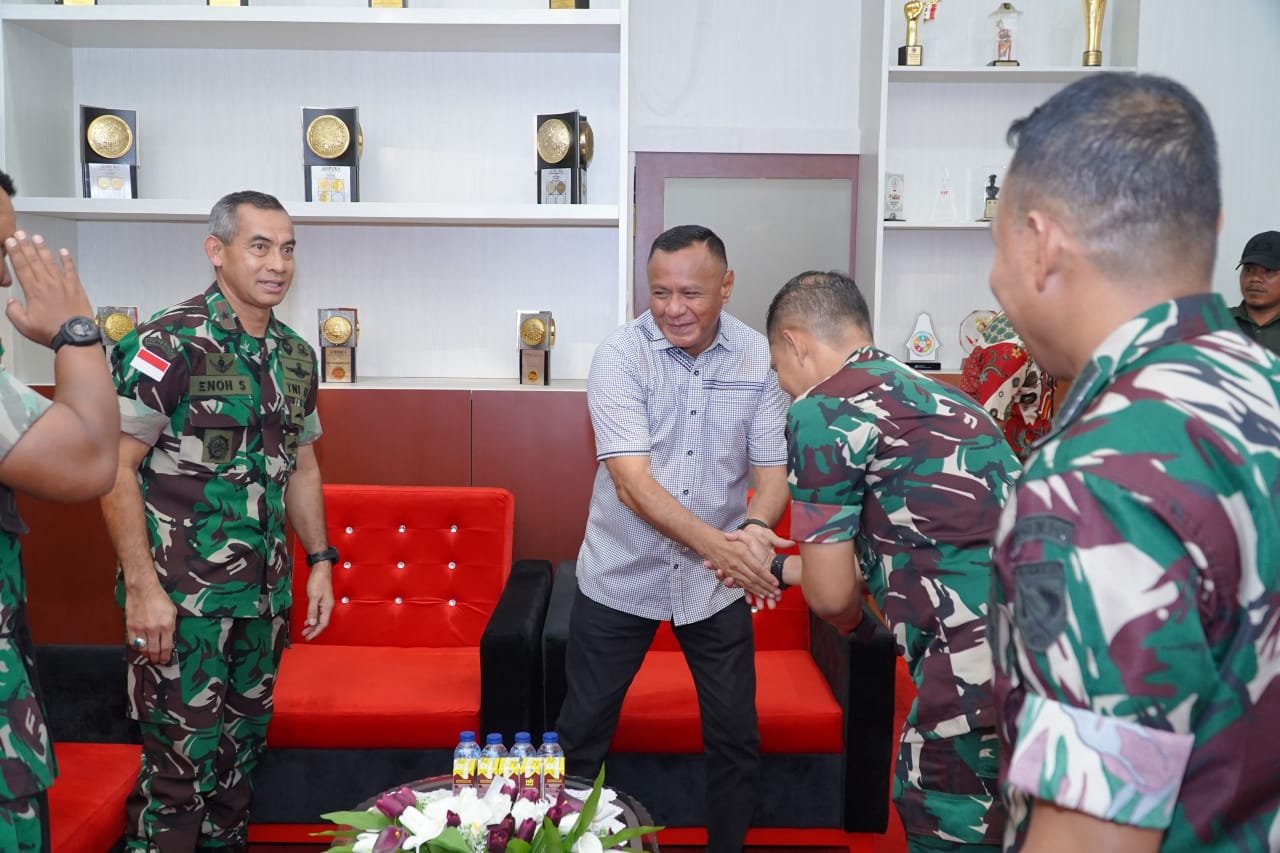 Jelang Pelaksanaan Balap Sepeda, Danrem 152 Babullah Kunjungi Tidore