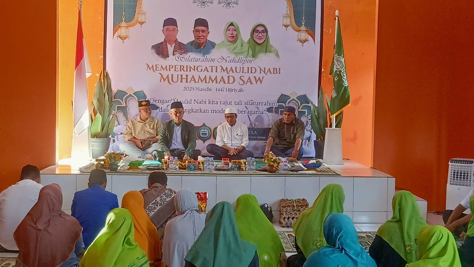 PCNU Peringati Maulid Nabi Muhammad Serta Temu Warga Nahdliyyin Se Kota Tidore Kepulauan
