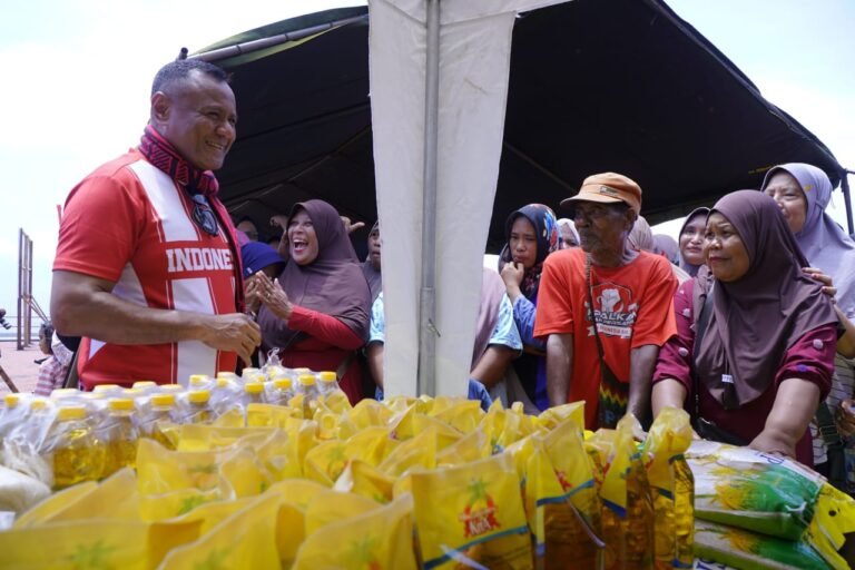 Pemerintah Kota Tidore Kepulauan Ubah Pasar Murah Jadi Pangan Gratis Dalam Rangka Meriahkan Tour de Pattimura