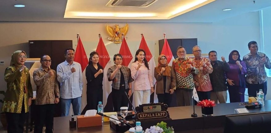 Gubernur Malut Bahas Efisiensi Belanja Daerah Bersama LKPP