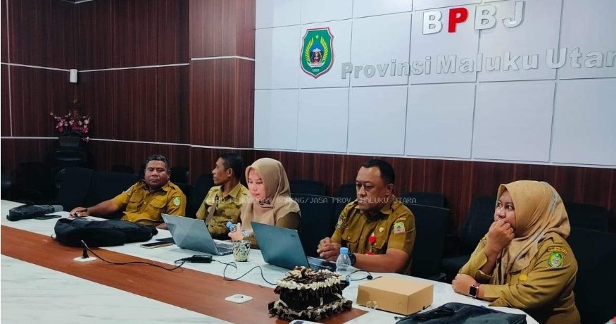 BPBJ Malut Perkuat Digitalisasi Pengadaan, Nakertrans Dapat Pendampingan Teknis Pembuatan Akun PPK APBN