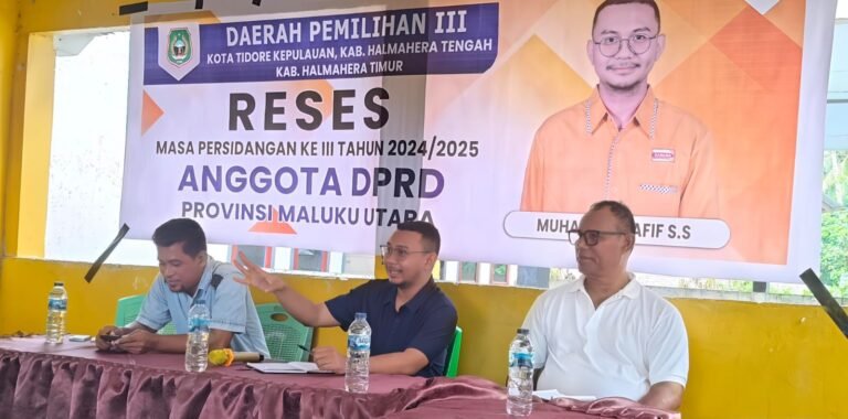 Serap Aspirasi Warga Sawai Itepo, Muhammad Afifi Siap Perjuangkan Kepentingan Rakyat