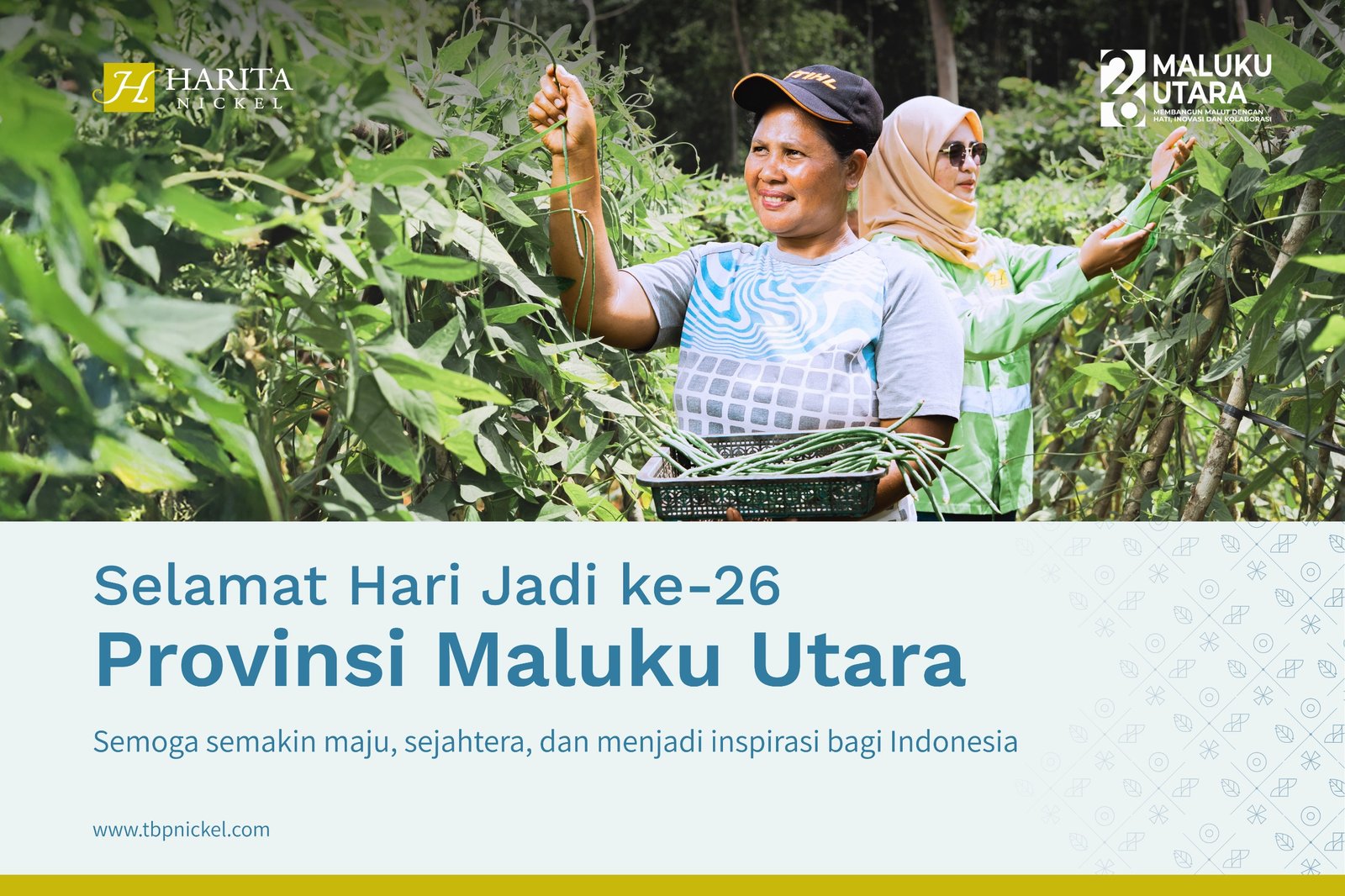 Iklan Ucapan HUT Provinsi Maluku Utara, Ke 26 Tahun 2025