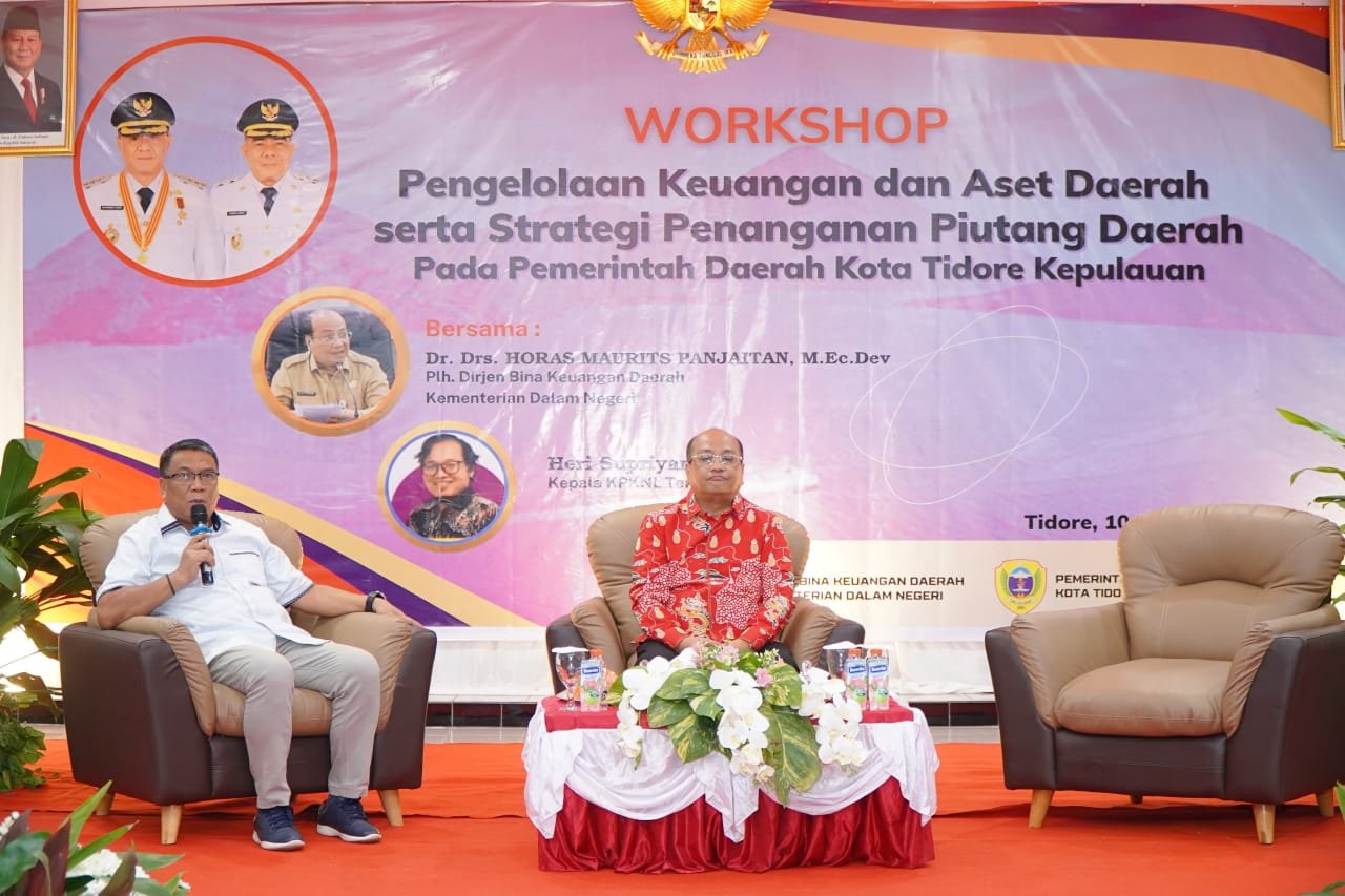 Pemkot Tidore Gelar Workshop Pengelolaan Keuangan dan Aset Daerah