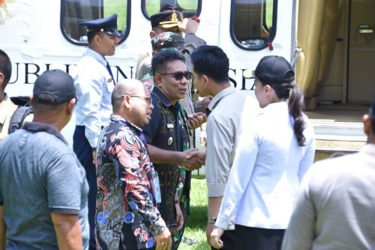 Tinjau Sekolah Rakyat dan Kantor BPKP di Sofifi, Wakil Presiden RI Disambut Langsung Wawali Tidore