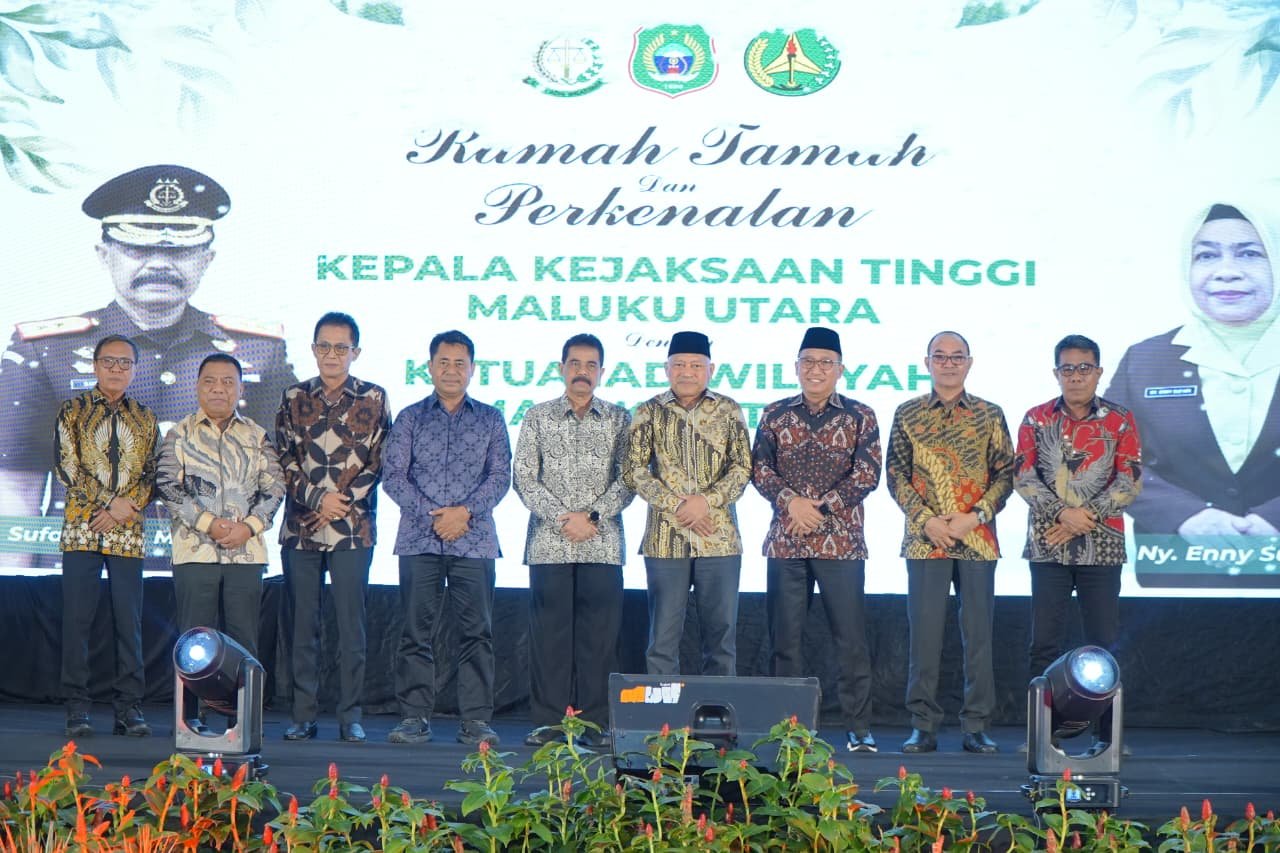 Wawali Hadiri Ramah Tamah dan Perkenalan Kejati Malut