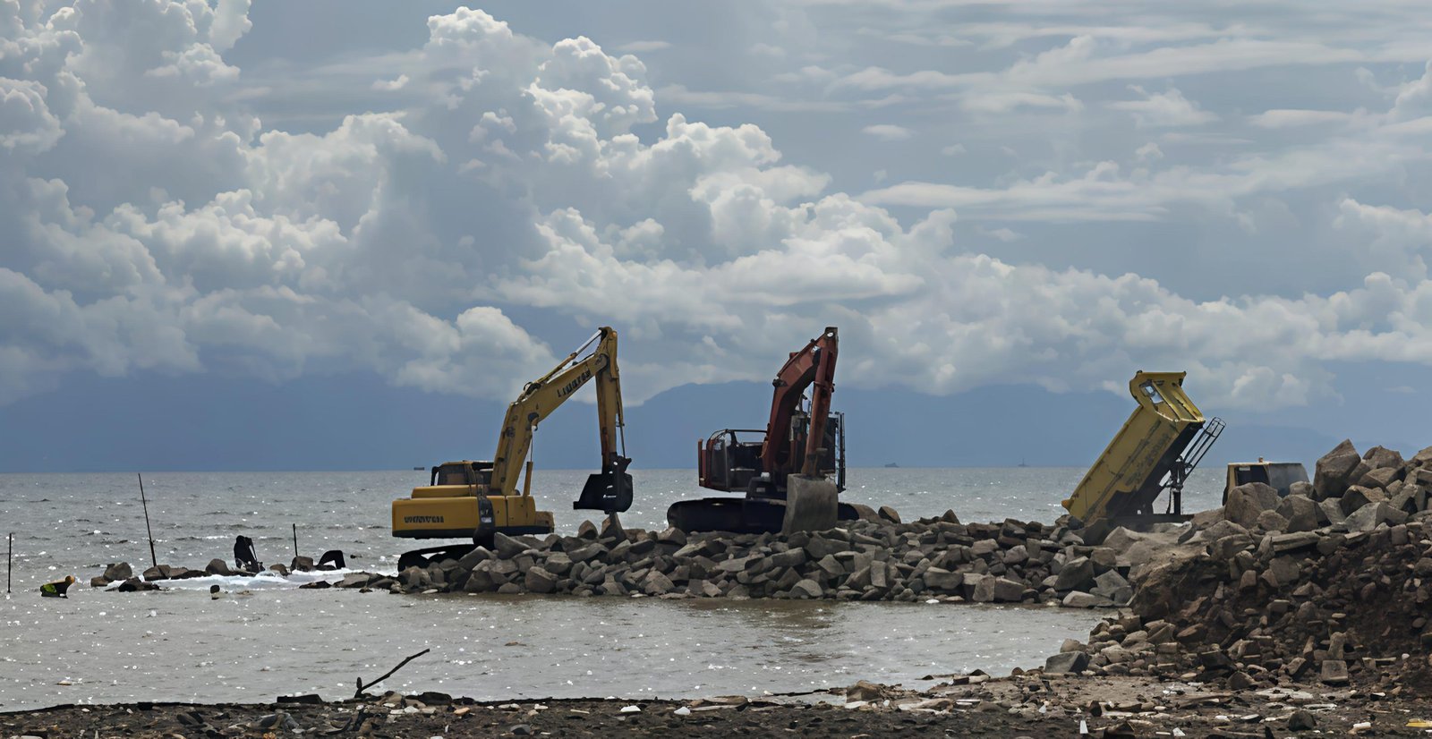 Bangun Breakwater di Pesisir Desa, Warga Toniku Apresiasi BWS Malut
