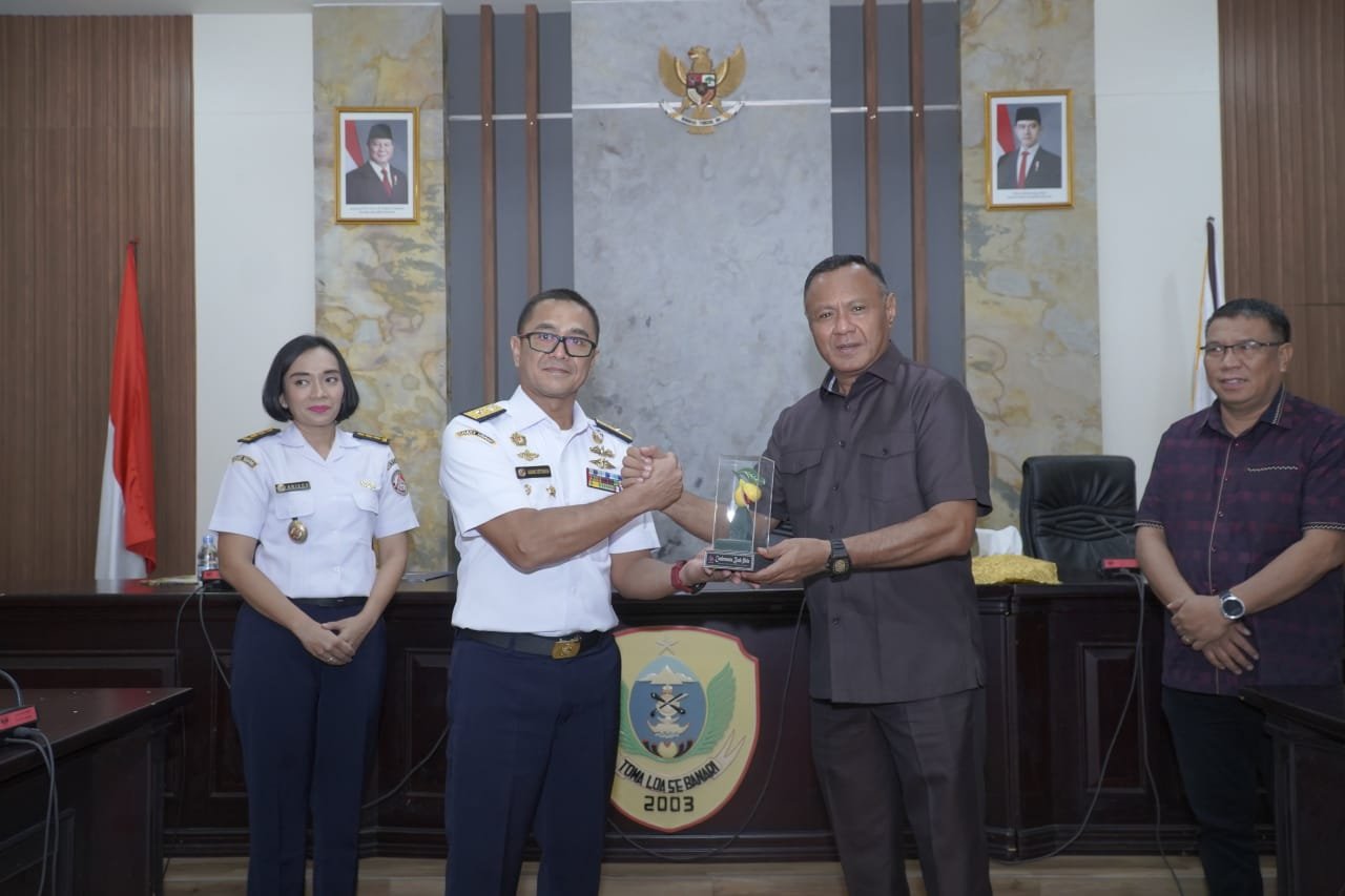Pemkot Tidore bersama Bakamla RI Resmi Teken NPHD dan BAST Hibah Lahan