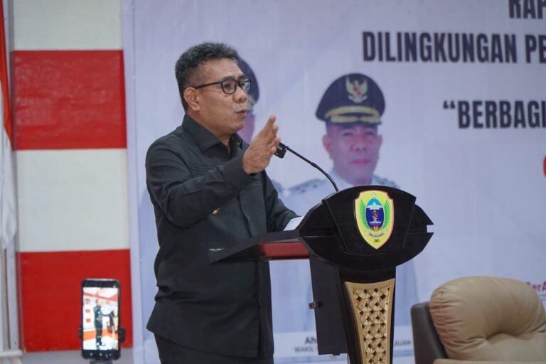 Wawali Buka Rakor Desa di Lingkup Pemerintah Kota Tidore Kepulauan