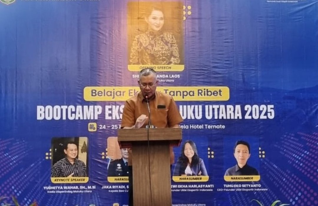 Ekspor Malut Tembus US$ 1,3 Miliar, Pemprov Malut Dorong Pelaku Usaha Kuasai Pasar Global