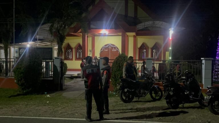 Operasi Lilin Kie Raha, Polda Malut Amankan Gereja Jelang Natal