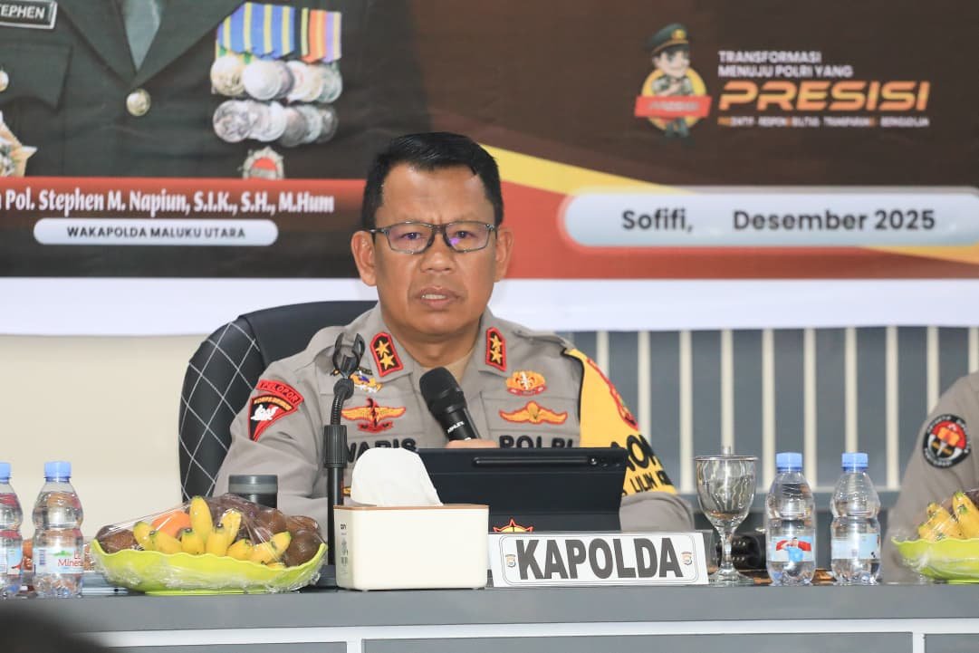 Kapolda Maluku Utara Larang Petasan dan Kembang Api Jelang Tahun Baru 2026