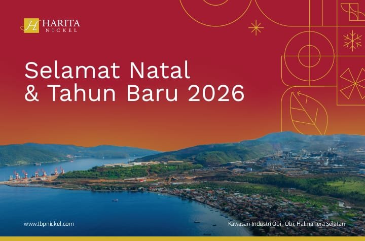 Ucapan Iklan Selamat Hari Natal dan Tahun Baru PT. Harita Grup