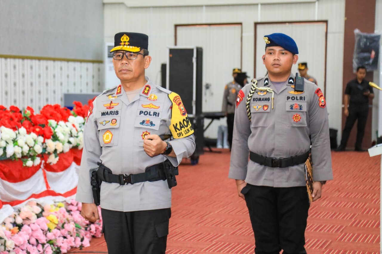Kapolda Malut Pimpin Sertijab dan Pelantikan Sejumlah Pejabat Utama