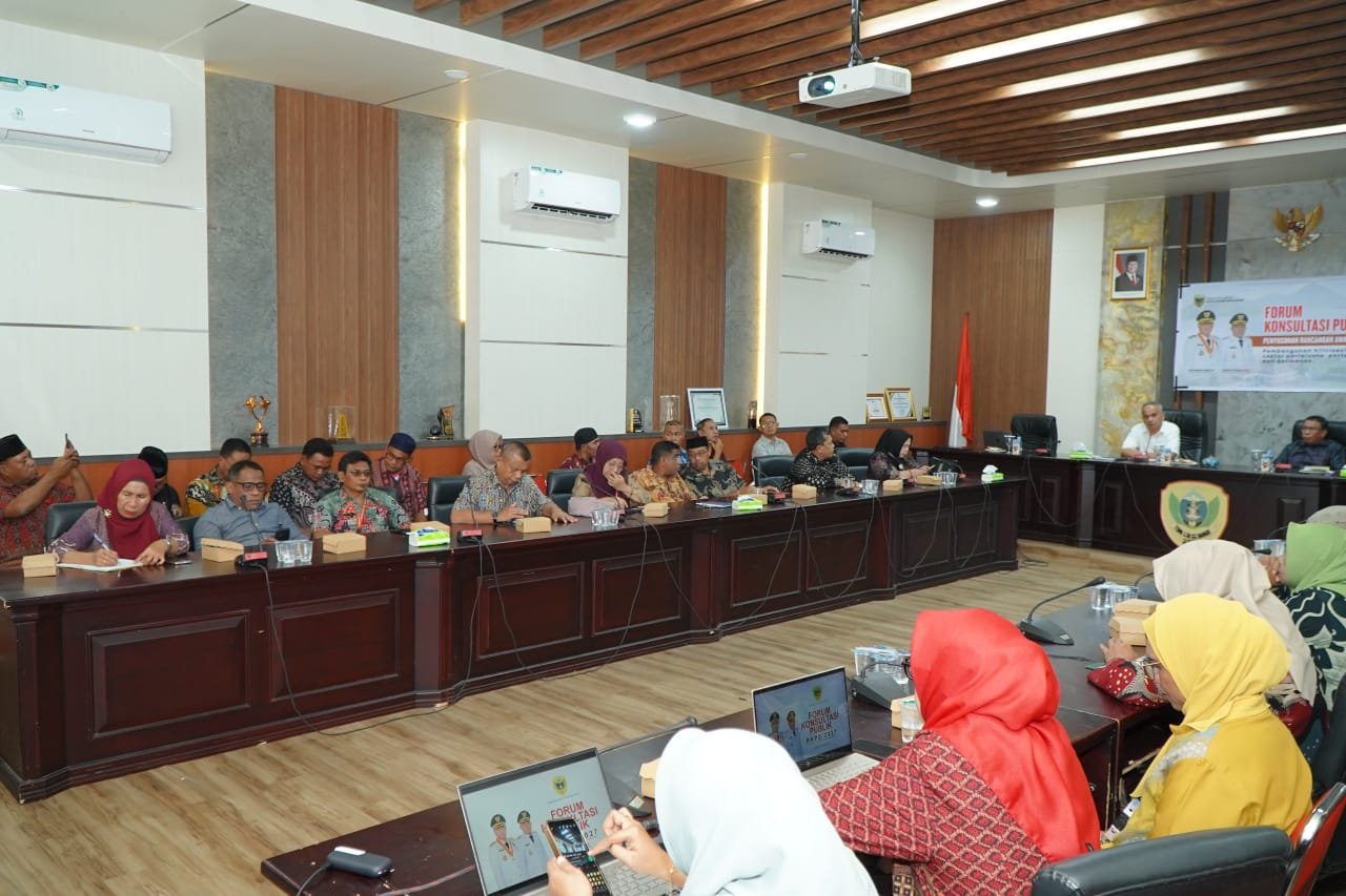Pemkot Tidore Gelar Forum Konsultasi Publik Rancangan Awal RKPD Tahun 2027