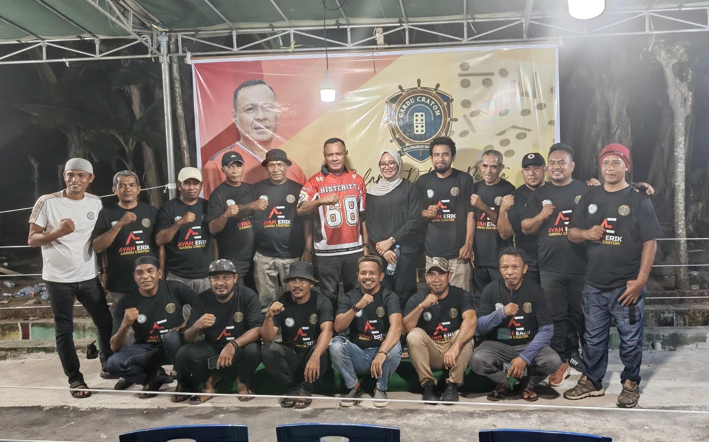 Muhammad Sinen Secara Resmi Menutup Pertandingan Domino Cratom Cup I