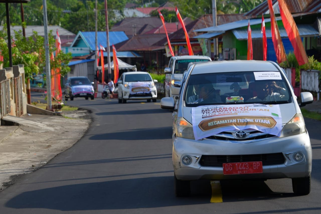 Pemda Tidore Kepulauan Secara Resmi Melaksanakan Pawai Ta’aruf Dalam Rangka MTQ ke 31