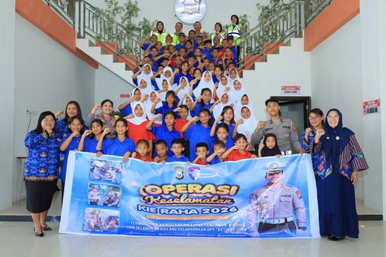 Police Go To School, Satgas Preemtif Operasi Keselamatan Kie Raha 2026 Edukasi Pelajar di Tidore