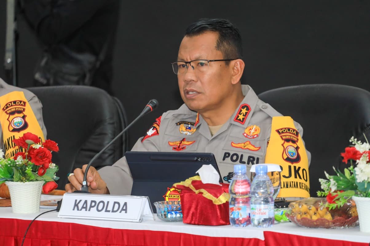Kapolda Maluku Utara Buka Gelar Operasional Triwulan IV, Tekankan Evaluasi Konkret dan Pendekatan Humanis