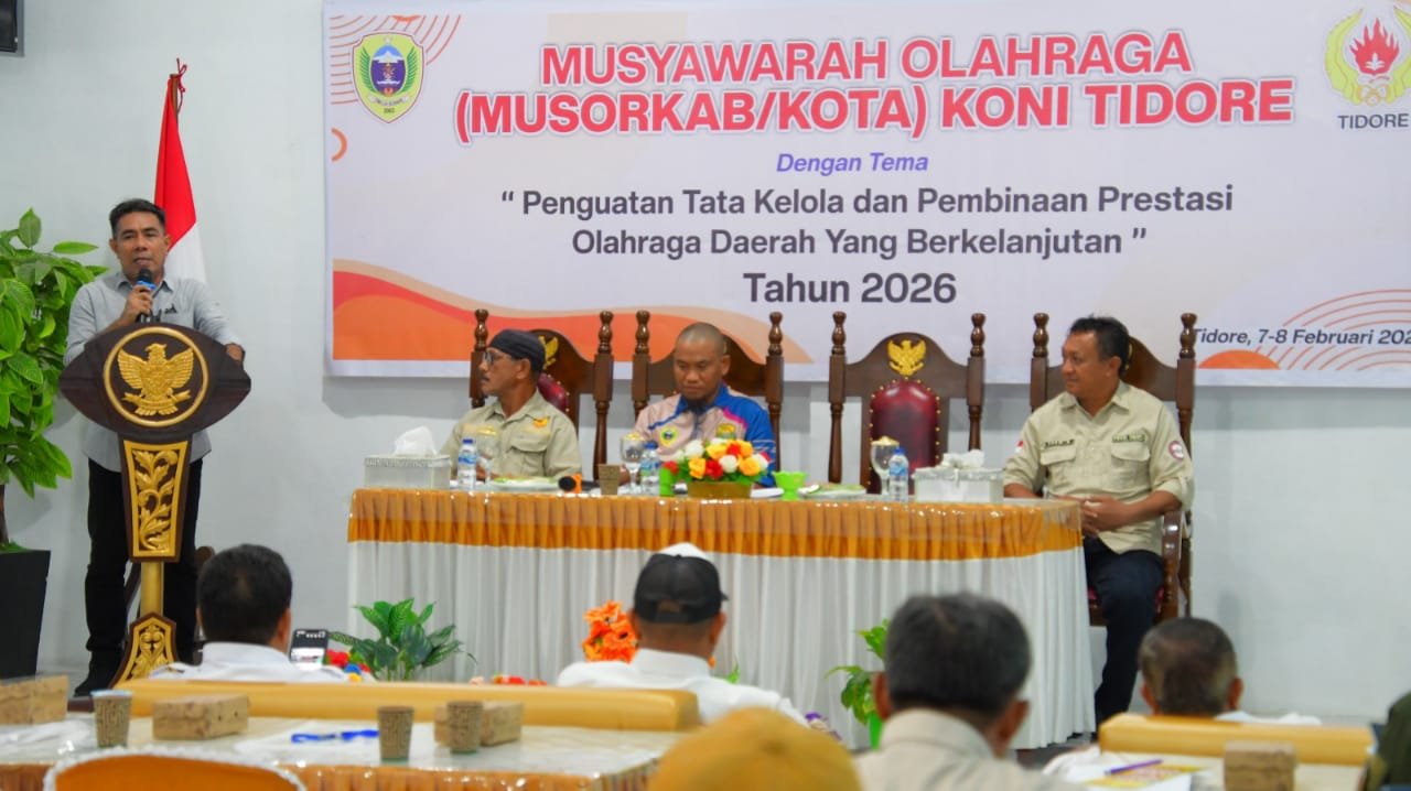 Resmi Nahkodai KONI Kota Tidore Kepulauan, Ahmad Laiman Siap Datangkan Prestasi