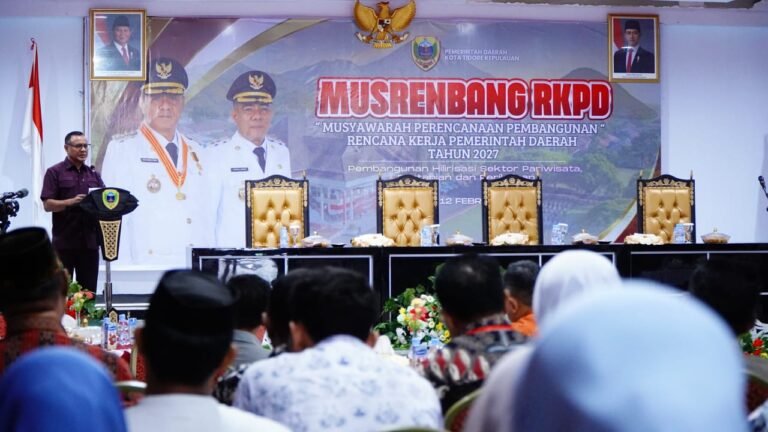 Walikota Secara Resmi Membuka Musrembang Kota Tidore Kepulauan Tahun 2027
