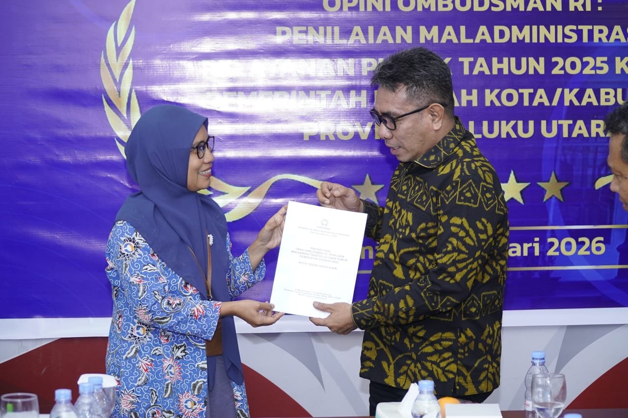 Wawali Hadiri Penyampaian Opini Ombudsman RI, Wawali: Pelayanan Masyarakat Menjadi Kewajiban