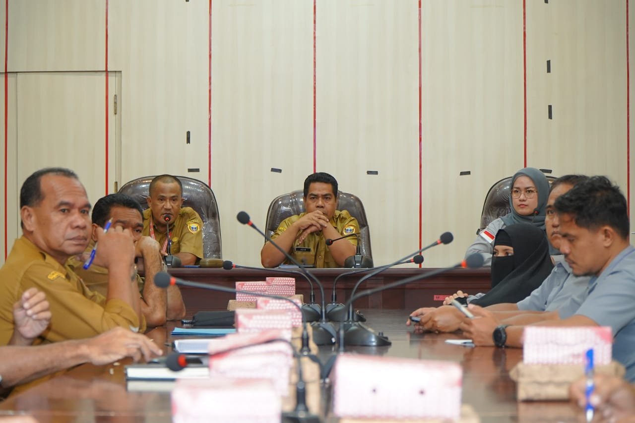 Pemkot Tidore Kepulauan Menggelar Rakor Harmonisasi Penguatan Hukum Bersama Kemenkum Malut