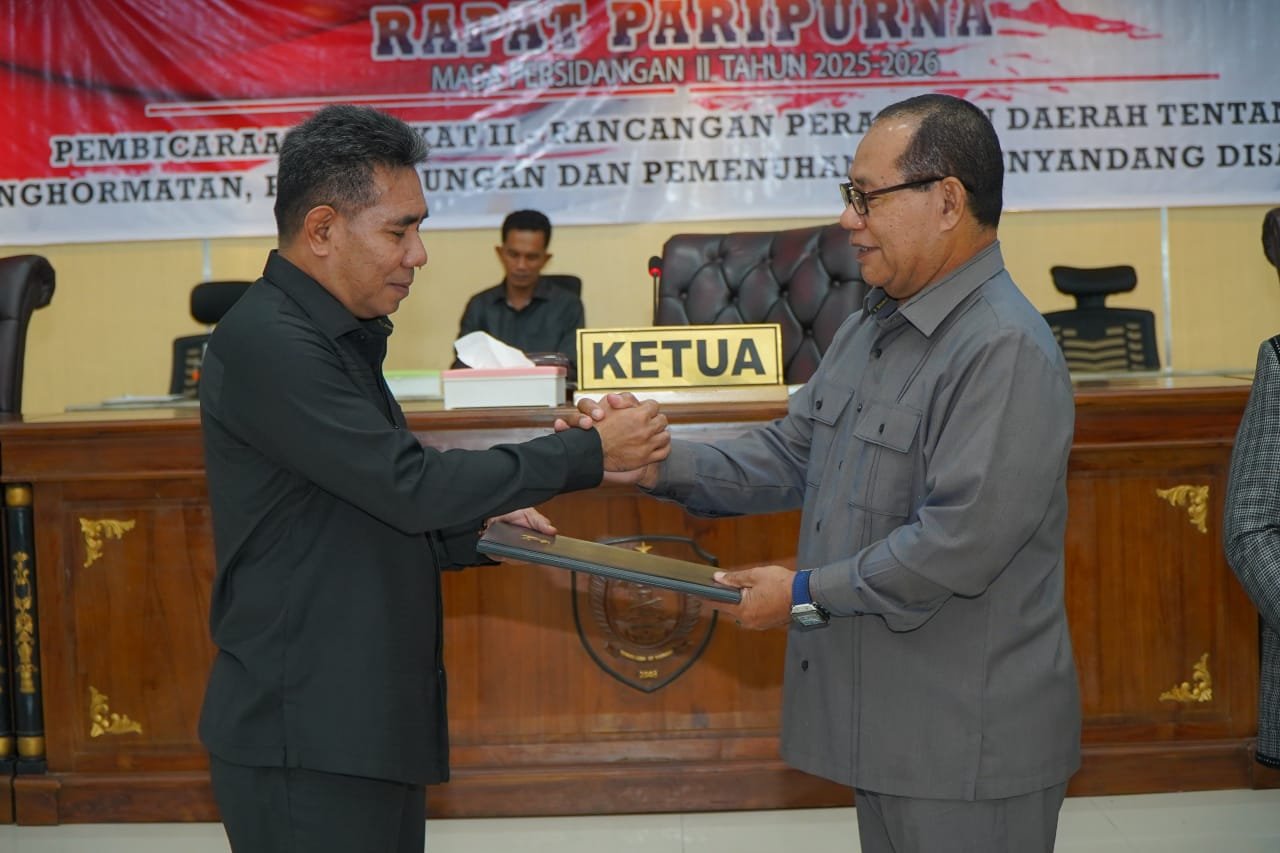 Perda Hak Penyandang Disabilitas Resmi Disahkan