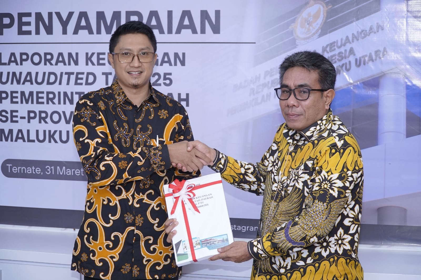 Menyerahkan Laporan Keuangan Tahun 2025, Pemda Berkomitmen Pertahankan Opini WTP Dari BPK