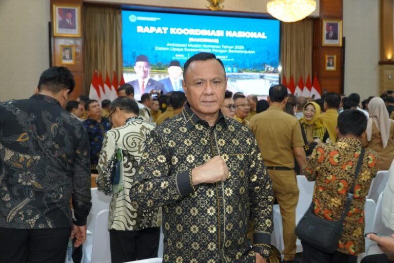 Wali Kota Tidore Hadiri Rakornas Mitigasi Kekeringan Lahan Pertanian Kementan RI