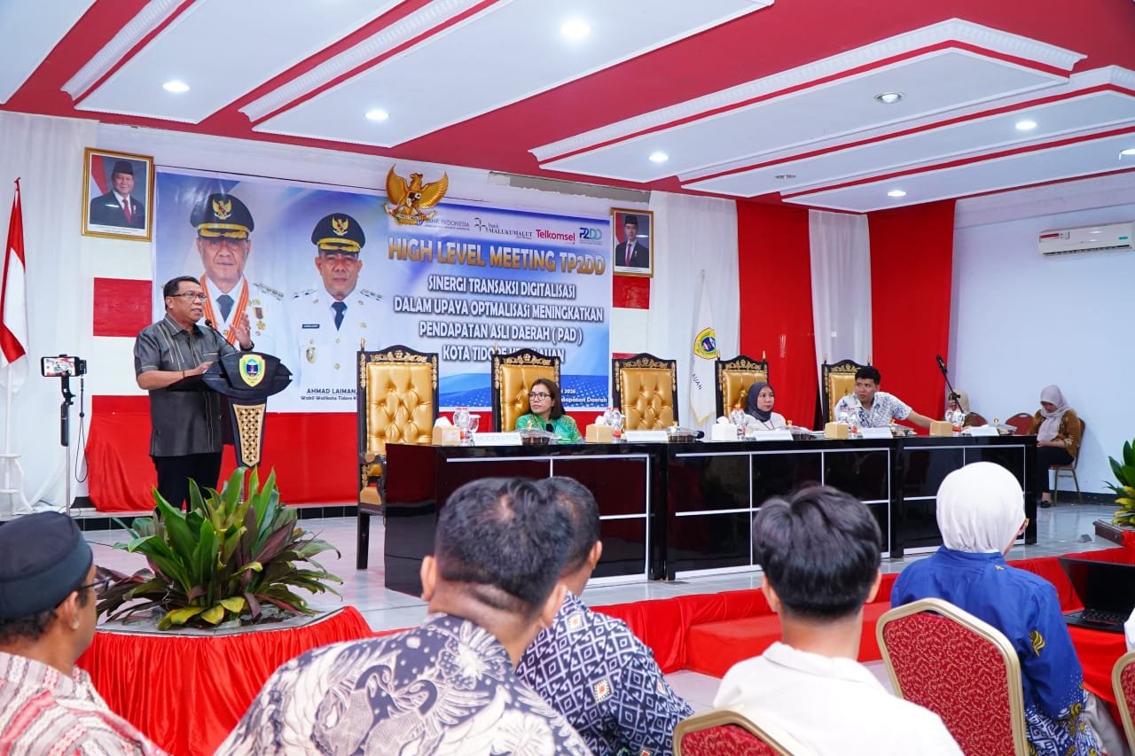 Guna Mengoptimalkan PAD, Kota Tidore Kepulauan Mendorong Percepatan Digitalisasi