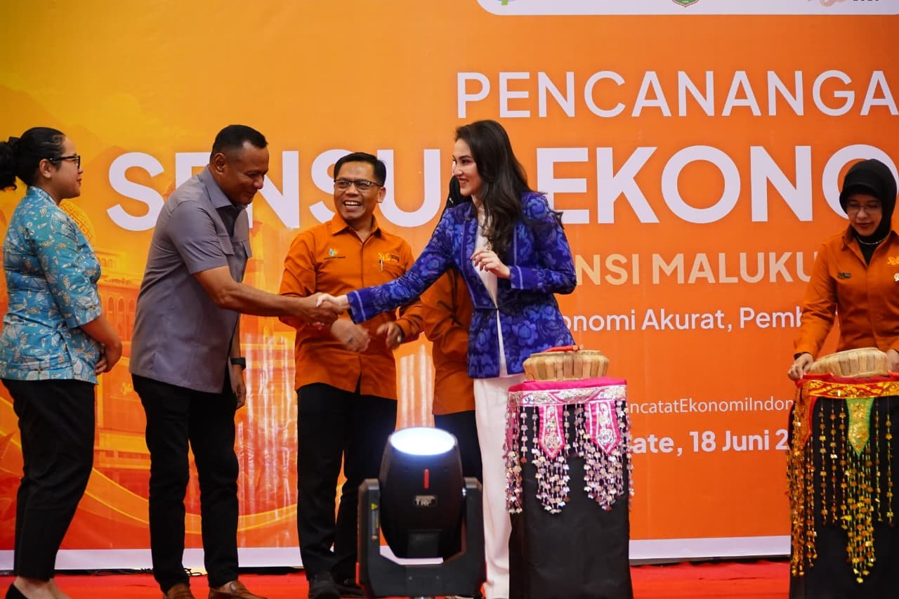 Muhamad Sinen Hadiri Pencanangan Sensus Ekonomi 2026